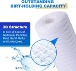 Wound 10 x 4 inch filter thread water filter cartridge for ro blue housing filter parijata