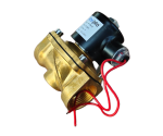 Brass solenoid valve 1 inch for industrial use 230 volts ac for water commercial ro plant