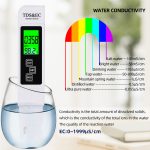 Digital 3 in1 pen type Function Conductivity Water Quality tester LCD Display Temperature TDS EC Meter original parijata