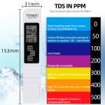 Digital 3 in1 pen type Function Conductivity Water Quality tester LCD Display Temperature TDS EC Meter original parijata