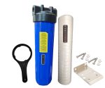 Jumbo Blue housing filter set with wound filter cartridge 20 inch x 4 inch for water tank for dust parijata