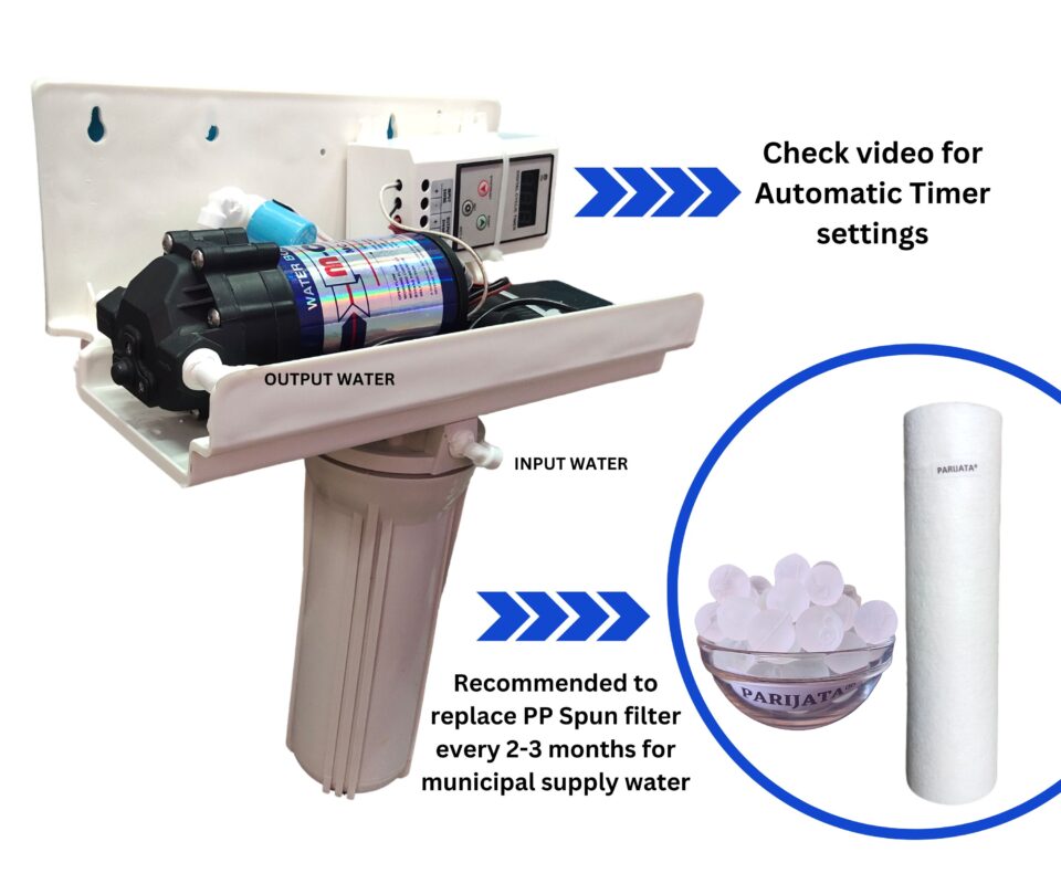 Homemade Water Misting System DIY Water Misting System with Automatic time sensor , 25 mtr pipe ...