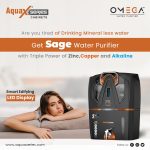 AquaX Sage 15 litres ro water purifeir for home with uv uf alkaline