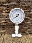 Pressure gauge 21kg Gly filled with connector fittings