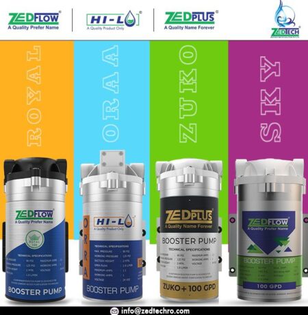 100 GPD Pump for RO Water Purifier