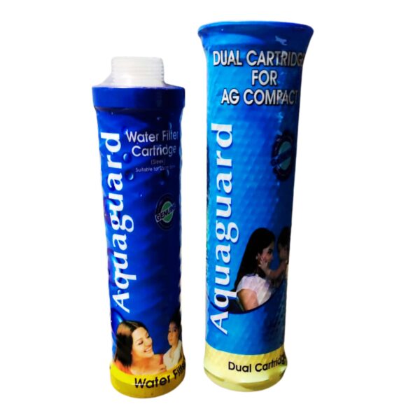 Aquaguard Dual Compact Block filter and Mlt 9 inch Sediment Filter for Purifier