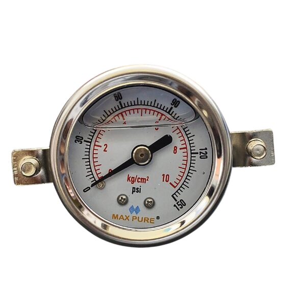 Mini Pressure Gauge 10kg/cm² (150 PSI) for RO Water Purifier