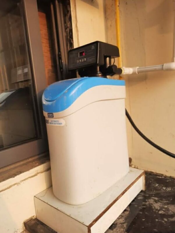 Automatic water softener installed at a home in Jaipur