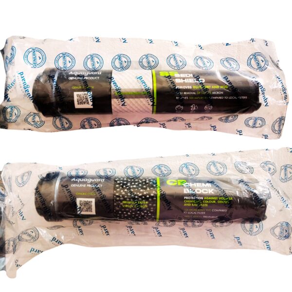 Aquaguard Sedi Shield and Chemi Block filter for RO Water purifier (100% Original)