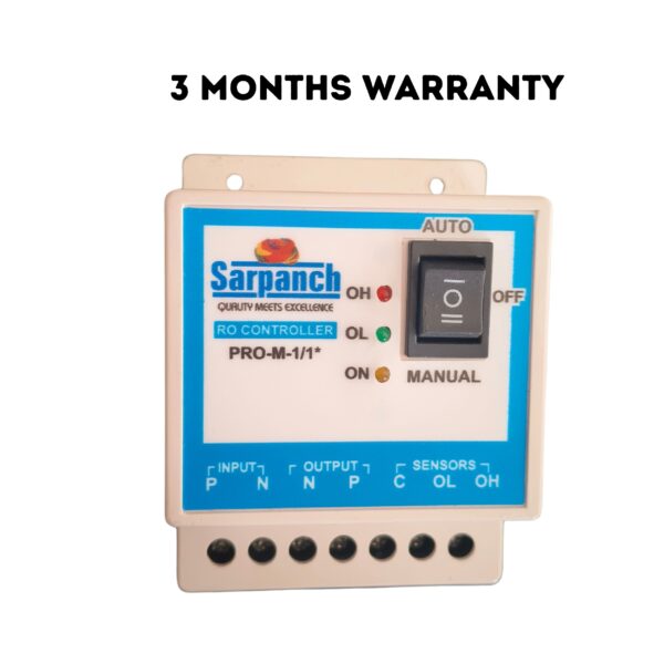 Water Level Controller for Water Pump – Auto & Manual Operation (3 Months Warranty)