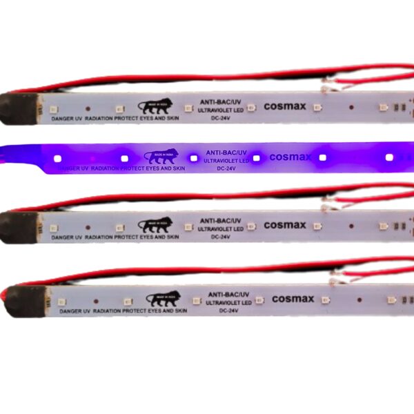 Cosmax 24V DC UV LED Light for Germs & Bacteria (Pack of 4 pcs)