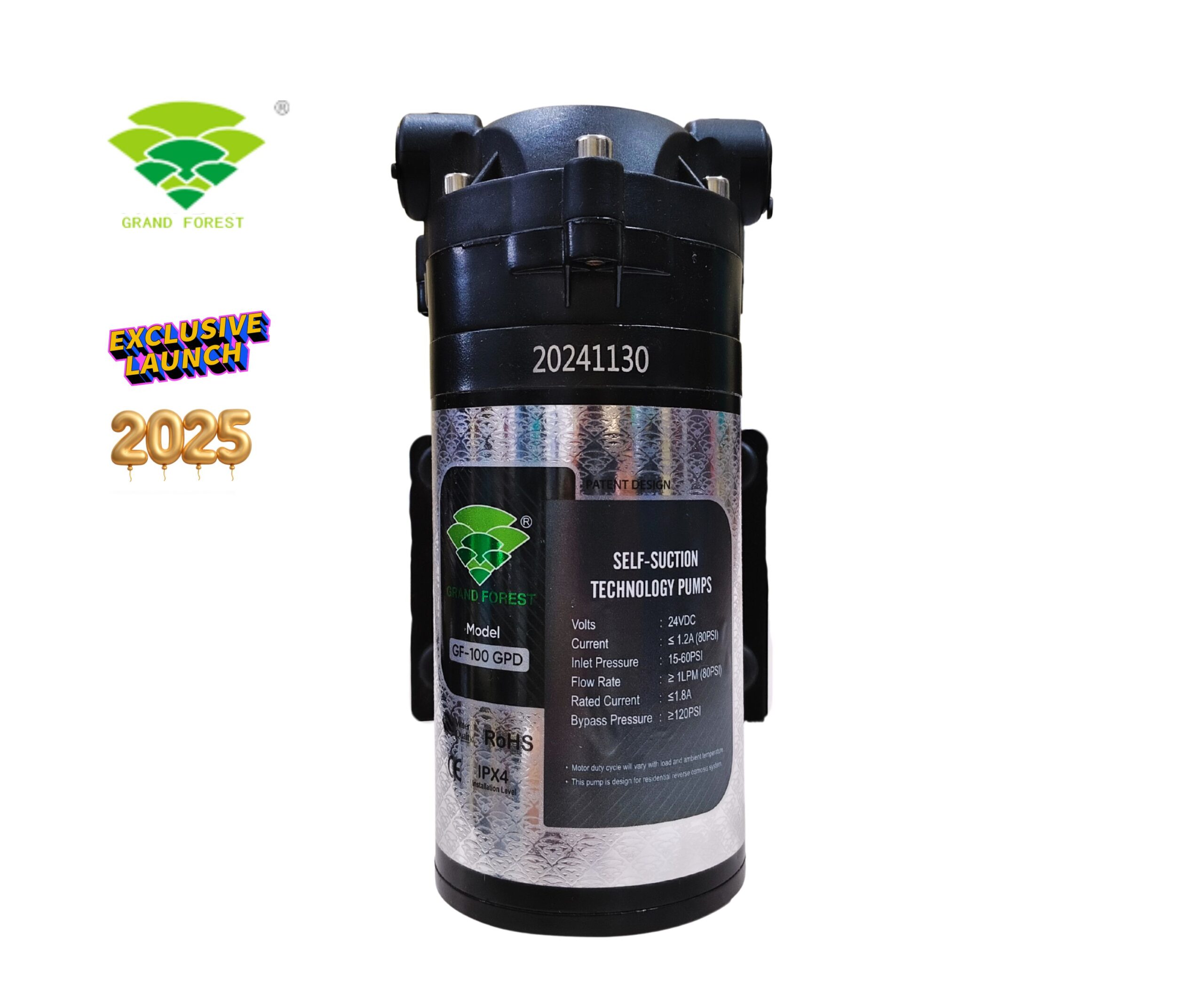 grandforestpump100gpdforrowaterpurifier