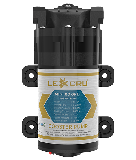 Mini Size 80 GPD Pump for RO Water Purifier