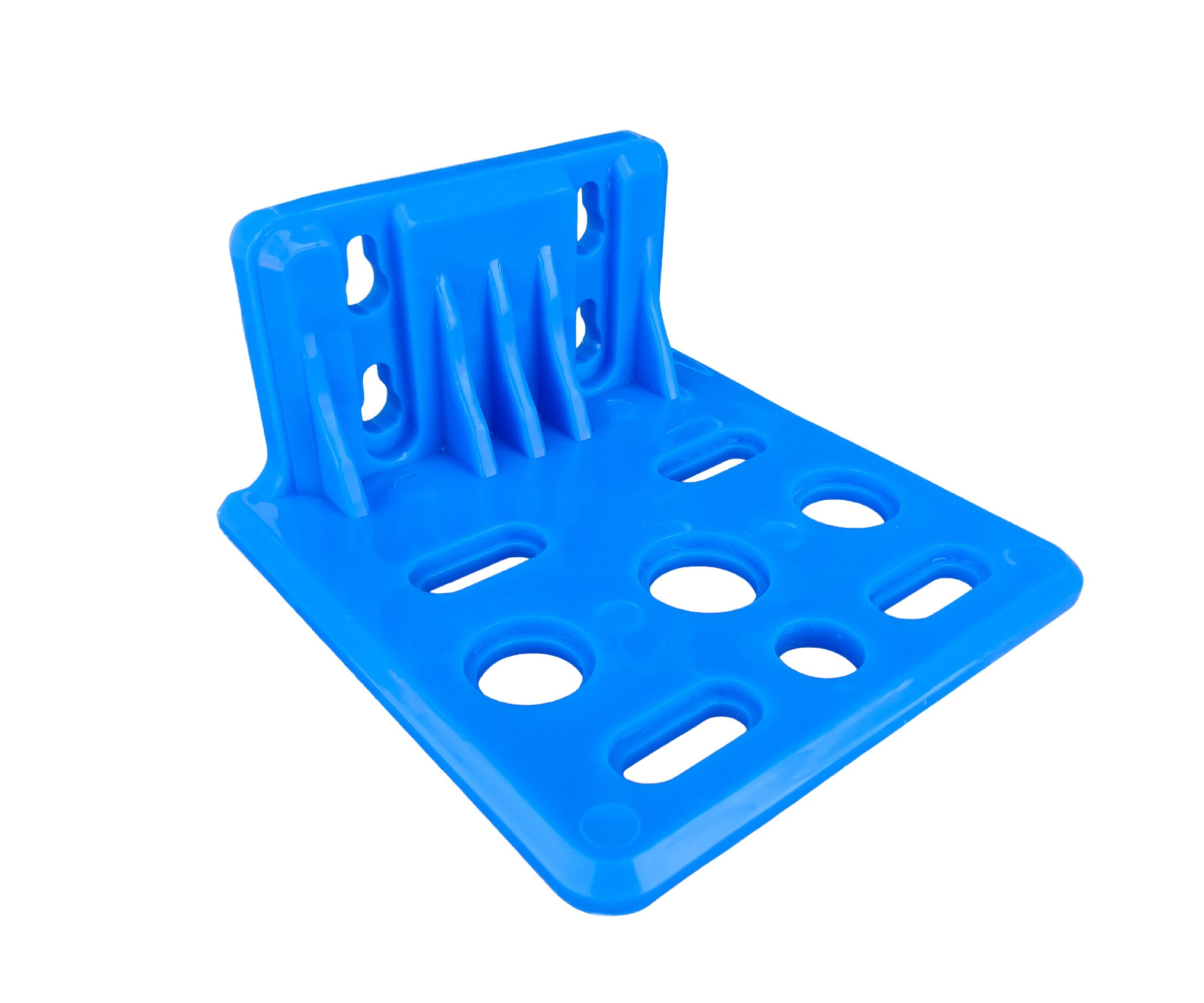 Blue-L-plate-wall-mount-jumbo-housing