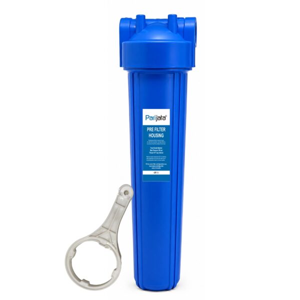 20 Inch Housing Filter for 50 LPH RO Water Purifier - 3/4 inch inlet-outlet