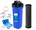 10 Inch Blue Prefilter Housing for 25 LPH RO Water Purifier with CTO