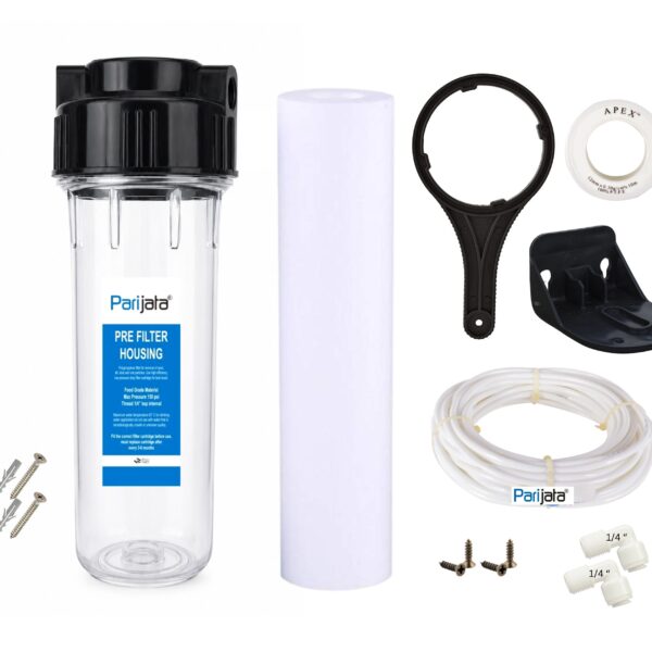 Parijata Transparent Prefilter Housing with PP Spun filter