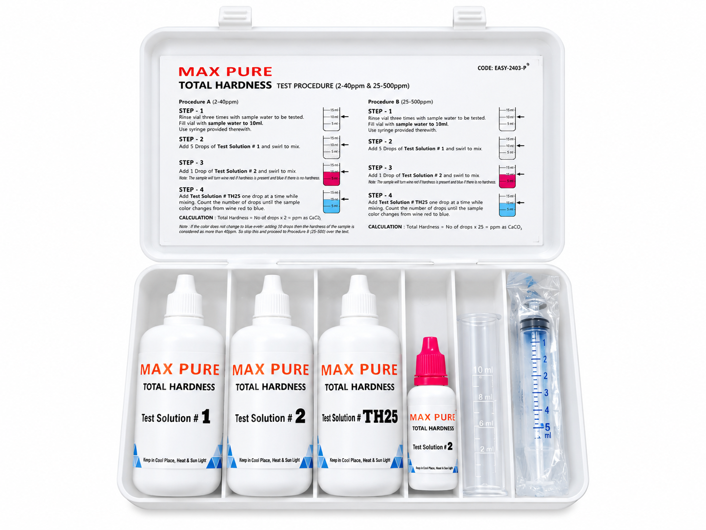 hard-water-solution-testing-kit